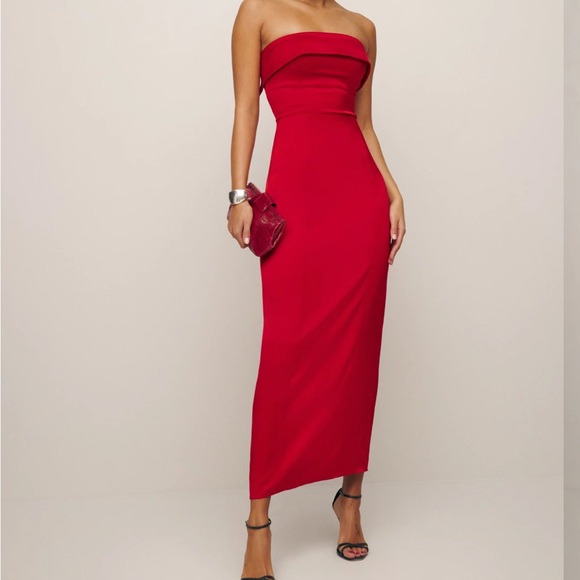 Johan Satin Dress - Picture 1 of 4